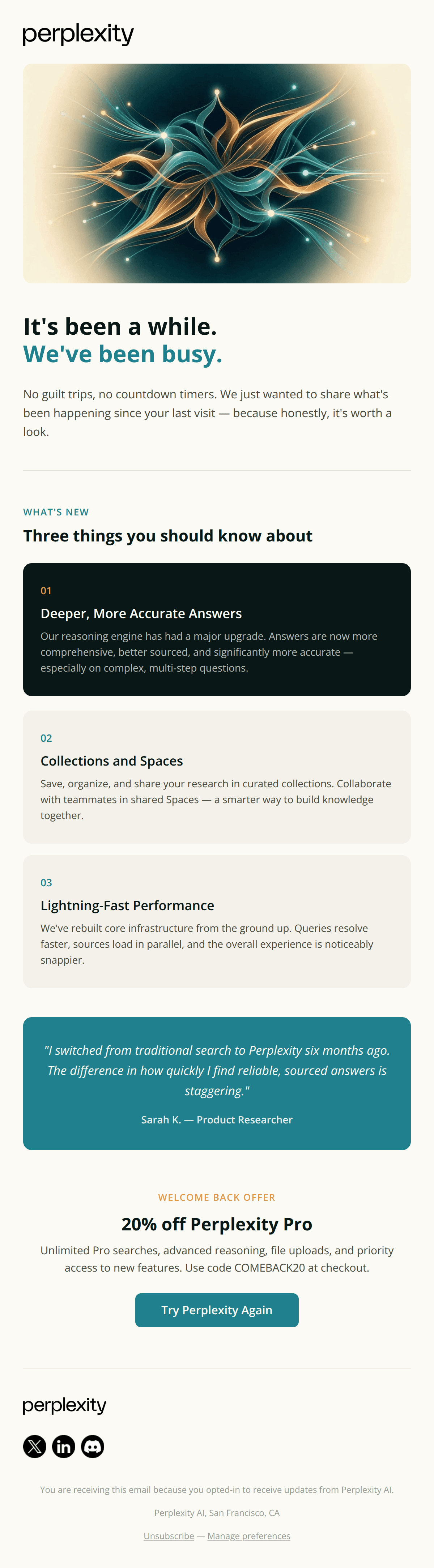 re-engagement design